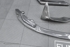 ลิ้นหน้า + Spliter + ดิฟฟิวเซอร์ Carbon fiber สำหรับ BMW F82 M4 ทรง M performance