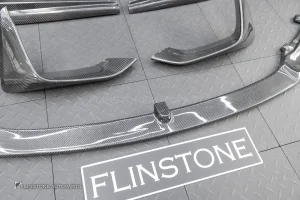 ลิ้นหน้า + Spliter + ดิฟฟิวเซอร์ Carbon fiber สำหรับ BMW F82 M4 ทรง M performance