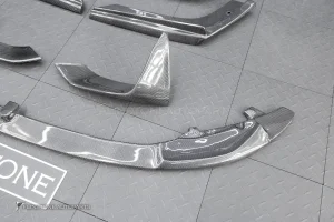 ลิ้นหน้า + Spliter + ดิฟฟิวเซอร์ Carbon fiber สำหรับ BMW F82 M4 ทรง M performance
