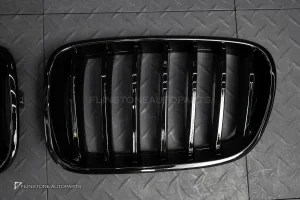 กระจังหน้า BMW X3 F25F26 สีดำ เส้นเดี่ยว