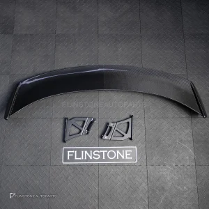 สปอยเลอร์ท้าย Carbon fiber สำหรับ PORSCHE 718 Cayman ทรง GT4 V.1
