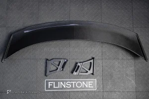 สปอยเลอร์ท้าย Carbon fiber สำหรับ PORSCHE 718 Cayman ทรง GT4 V.1