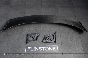 สปอยเลอร์ท้าย Carbon fiber สำหรับ PORSCHE 718 Cayman ทรง GT4 V.1