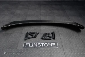 สปอยเลอร์ท้าย Carbon fiber สำหรับ PORSCHE 718 Cayman ทรง GT4 V.1