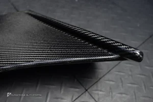 สปอยเลอร์ท้าย Carbon fiber สำหรับ PORSCHE 718 Cayman ทรง GT4 V.1