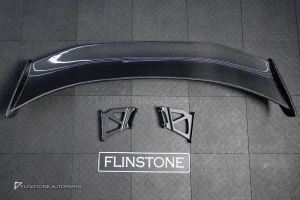 สปอยเลอร์ท้าย Carbon fiber สำหรับ PORSCHE 718 Cayman ทรง GT4 V.2