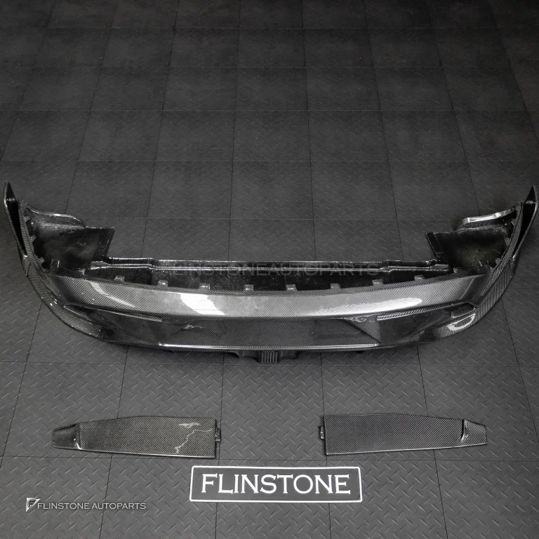 Rear Diffuser Carbon Fiber Porsche Taycan Mansory