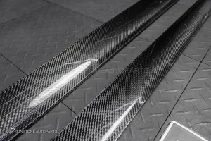 สเกิร์ตข้าง Carbon fiber BMW G20 Series 3 LCI ทรง Future Design แท้