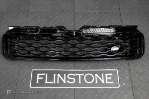 กระจังหน้า สำหรับ Range Rover Evoque สีดำเงา ไม่มีโลโก้ติดกระจัง