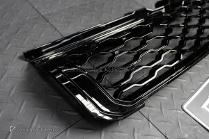 กระจังหน้า สำหรับ Range Rover Evoque สีดำเงา ไม่มีโลโก้ติดกระจัง