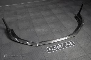 ลิ้นหน้า Carbon fiber สำหรับ Porsche 718 Cayman Boxster ทรง CMST