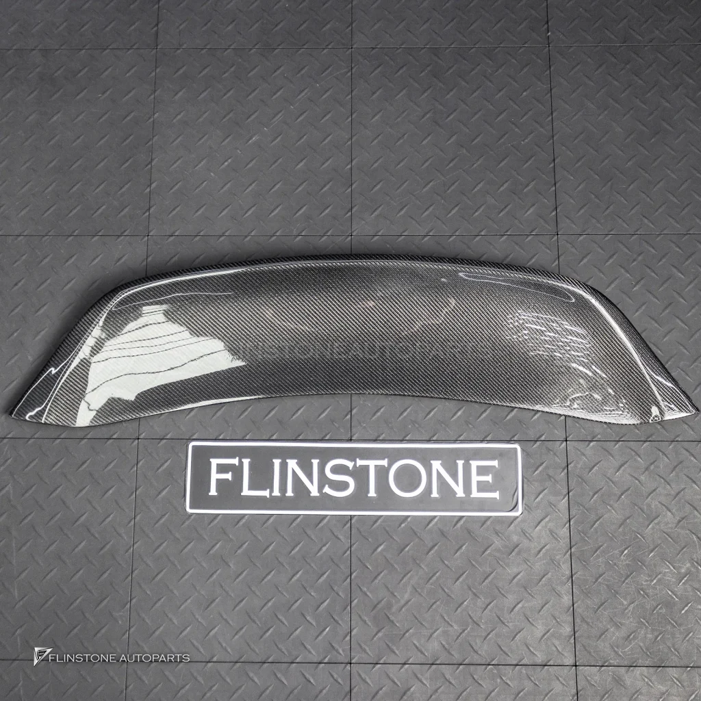 สปอยเลอร์ท้าย Carbon fiber สำหรับ Porsche 718 Cayman boxster ทรง CMST V.1