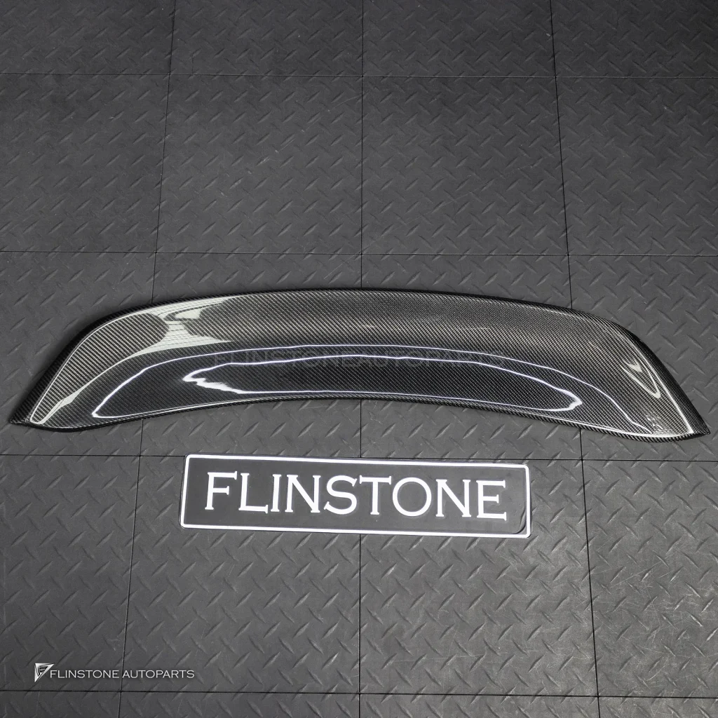 สปอยเลอร์ท้าย Carbon fiber สำหรับ Porsche 718 Cayman boxster ทรง CMST V.2