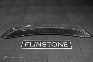 สปอยเลอร์ท้าย Carbon fiber สำหรับ Porsche 718 Cayman boxster ทรง CMST V.2