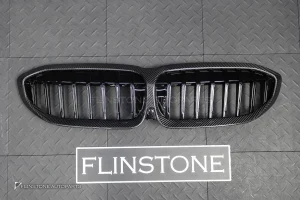 กระจังหน้า สำหรับ BMW G20 Series 3 ขอบ Dry Carbon เส้นเดี่ยว