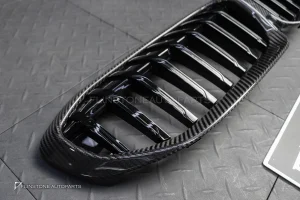 กระจังหน้า สำหรับ BMW G20 Series 3 ขอบ Dry Carbon เส้นเดี่ยว
