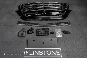 ชุดกระจังหน้า LED V-Class Facelift V300 AMG พร้อมฐานรองป้ายทะเบียน