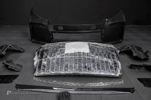 ชุดกันชนหน้า W447 V-Class ทรง VIP King พร้อมกระจังหน้า