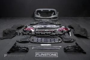 ชุดแต่งกันชนรอบ W222 S-Class เป็น Maybach S680 พร้อม ไฟท้าย OLED