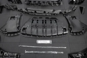 ชุดแต่งกันชนรอบ W222 S-Class เป็น Maybach S680 พร้อม ไฟท้าย OLED