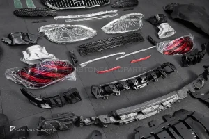 ชุดแต่งกันชนรอบ W222 S-Class เป็น Maybach S680 พร้อม ไฟท้าย OLED