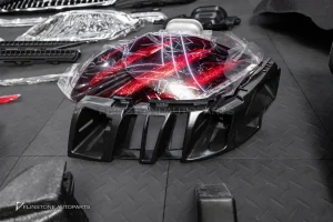 ชุดแต่งกันชนรอบ W222 S-Class เป็น Maybach S680 พร้อม ไฟท้าย OLED
