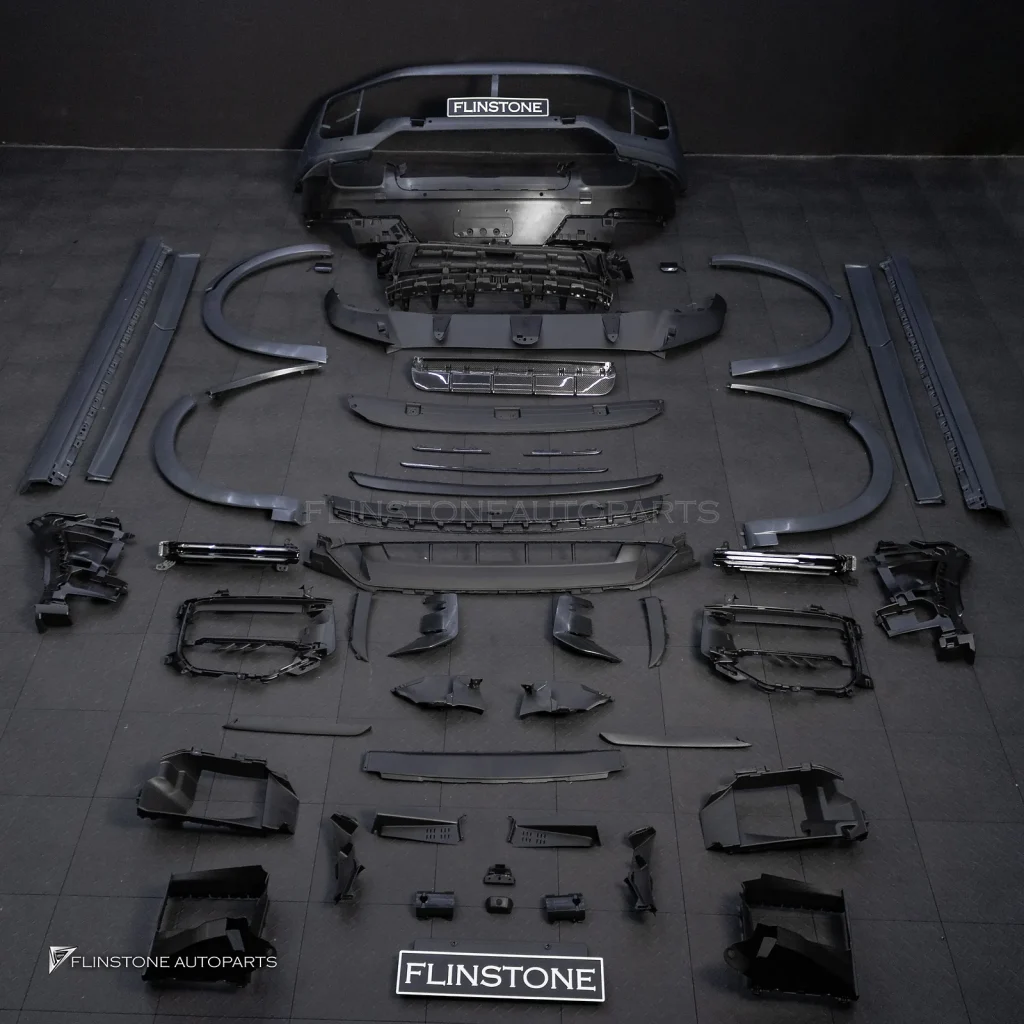 ชุดแปลงโฉมรอบคัน Porsche Cayenne 9Y0.2 หน้า Turbo GT 2024 ท้าย Sport Design ดิฟ Carbon