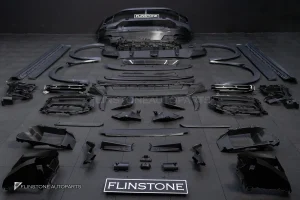 ชุดแปลงโฉมรอบคัน Porsche Cayenne 9Y0.2 หน้า Turbo GT 2024 ท้าย Sport Design ดิฟ Carbon