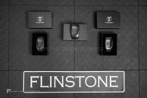 กรอบกุญแจ Carbon fiber สำหรับ Mercedes benz สำหรับปี 2016-2024