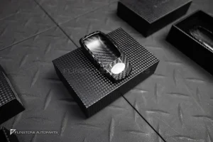 กรอบกุญแจ Carbon fiber สำหรับ Mercedes benz สำหรับปี 2016-2024