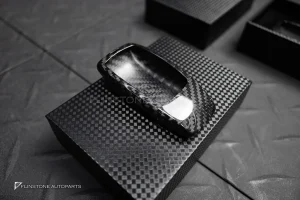 กรอบกุญแจ Carbon fiber สำหรับ Mercedes benz สำหรับปี 2016-2024