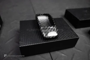 กรอบกุญแจ Carbon fiber สำหรับ Mercedes benz สำหรับปี 2016-2024