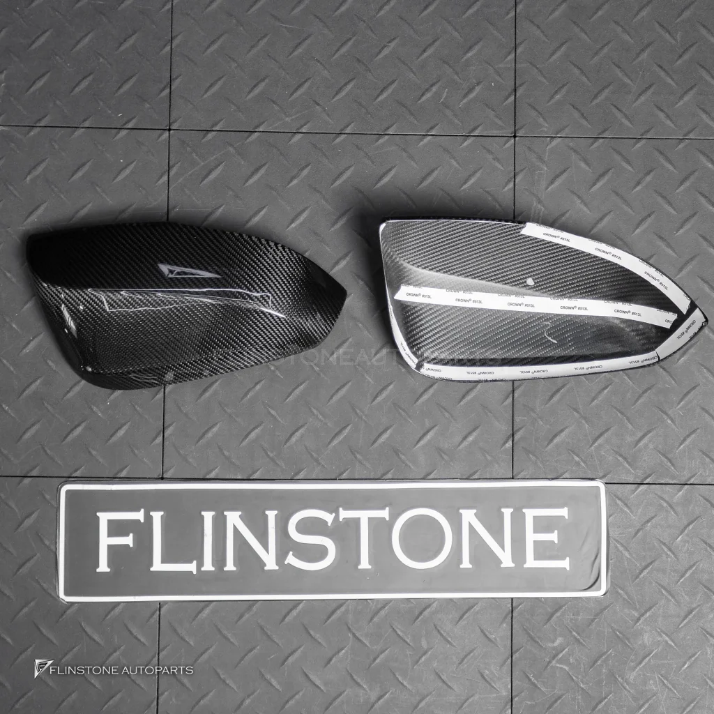 ครอบแปะกระจกมองข้าง Carbon fiber สำหรับ Toyota Alphard 30