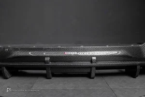 ดิฟฟิวเซอร์พร้อมคาร์นาดซ้ายขวา Carbon fiber สำหรับ BMW X3 G01 ทรง SooQoo
