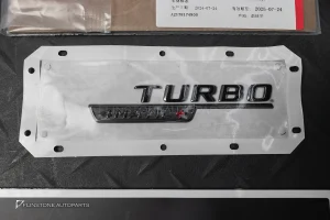 ชุดโลโก้ CLS53 + AMGแปะท้ายรถ + Turbo4Matic+ สีดำเงา สำหรับ C257 CLS-Class แท้