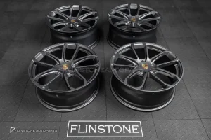 ล้อ Custom forged สำหรับ Porsche ลาย Turbo GT ขอบ 20 5130 สีเทาด้าน