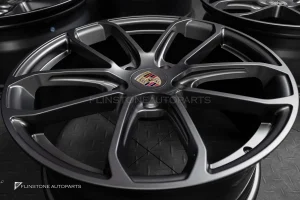ล้อ Custom forged สำหรับ Porsche ลาย Turbo GT ขอบ 20 5130 สีเทาด้าน