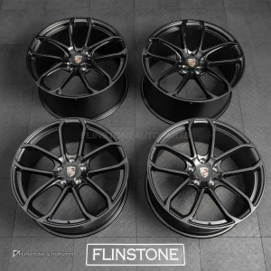 ล้อ Custom forged ลาย Terbo GT สีดำด้าน ขอบ 22 5130
