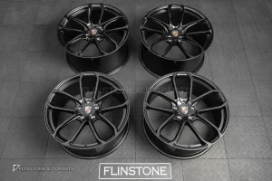 ล้อ Custom forged ลาย Terbo GT สีดำด้าน ขอบ 22 5130