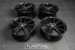 ล้อ Custom forged ลาย Terbo GT สีดำด้าน ขอบ 22 5130