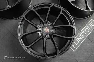 ล้อ Custom forged ลาย Terbo GT สีดำด้าน ขอบ 22 5130