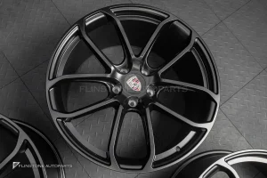 ล้อ Custom forged ลาย Terbo GT สีดำด้าน ขอบ 22 5130