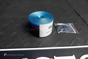สายเบลล์ สีดำขอบแดงน้ำเงินฟ้า