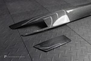 ชิ้นส่วน ดิฟฟิวเซอร์ Carbon Fiber PORSCHE TAYCAN ทรง Mansory
