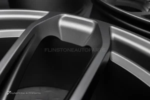 ล้อ Custom forged สำหรับ Porsche ลาย Turbo GT สีเทาด้าน ขอบ 22 5-130