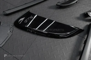 ชุดกันชนหน้า + ดิฟฟิวเซอร์พร้อมปลายท่อ + สปอยเลอร์ท้าย + ช่องลมข้าง สำหรับ Porsche 718 Cayman boxster ทรง GT4