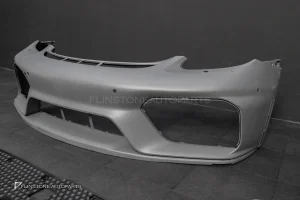 ชุดกันชนหน้า + ดิฟฟิวเซอร์พร้อมปลายท่อ + สปอยเลอร์ท้าย + ช่องลมข้าง สำหรับ Porsche 718 Cayman boxster ทรง GT4