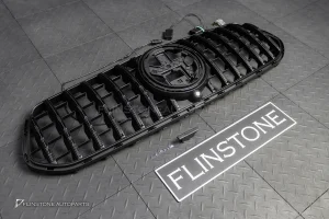 กระจังหน้า LED สำหรับ W167 GLE-Class สีดำเงา