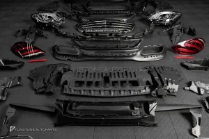 ชุดกันชนรอบคัน สำหรับ W222 S-Class ทรง S63 AMG