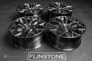 ล้อ Custom forged สำหรับ Porsche cayenne สีเทาเงา ขอบ 21 5-130